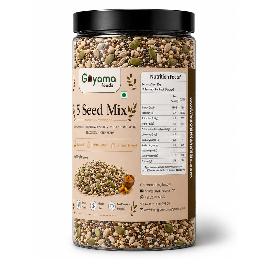 5 Seeds Mix (400gm)