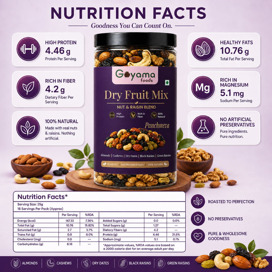 Dry Fruit Mix Panchmeva (400gm)