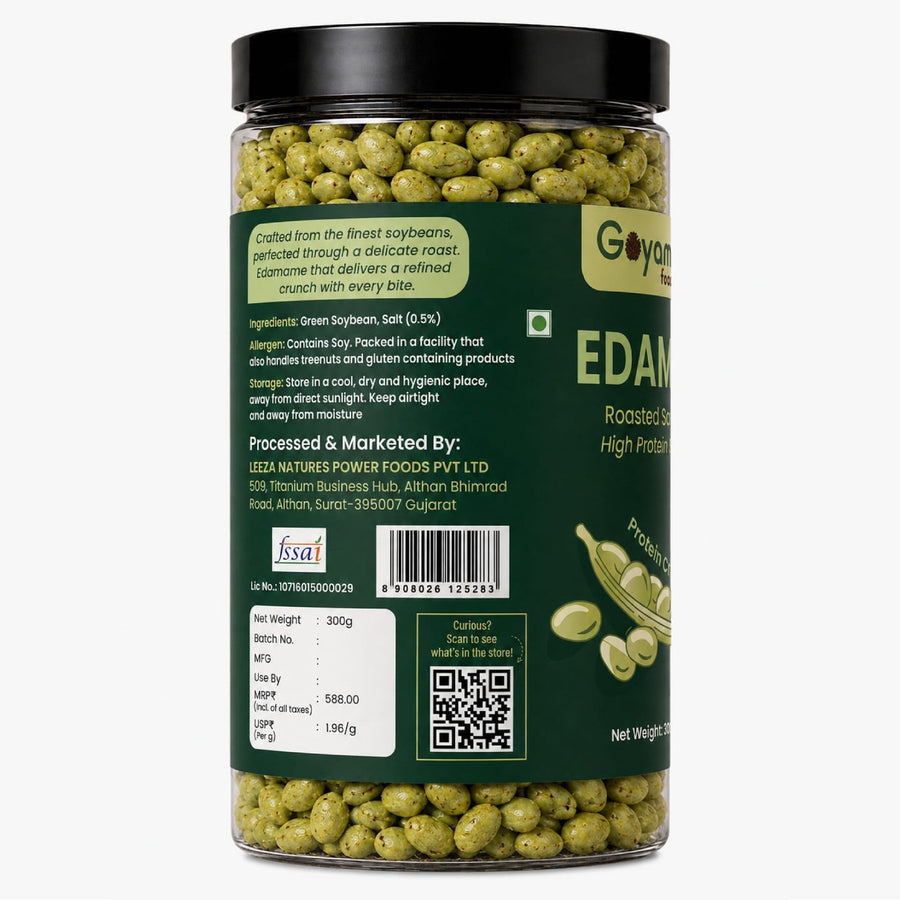 Roasted Salted Edamame (300gm)