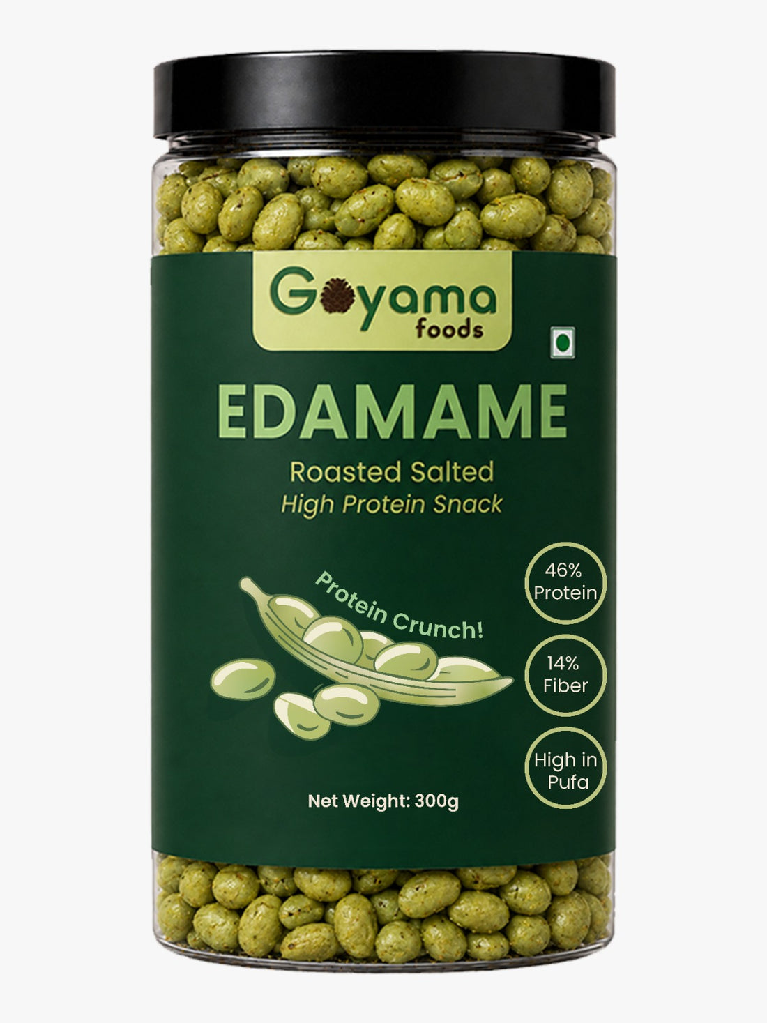 Roasted Salted Edamame (300gm)