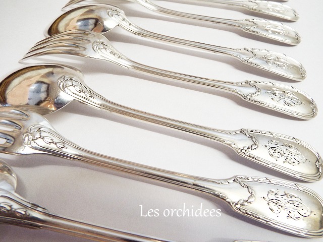 ピュイフォルカ Puiforcat 純銀製 スターリングシルバー950 フランス