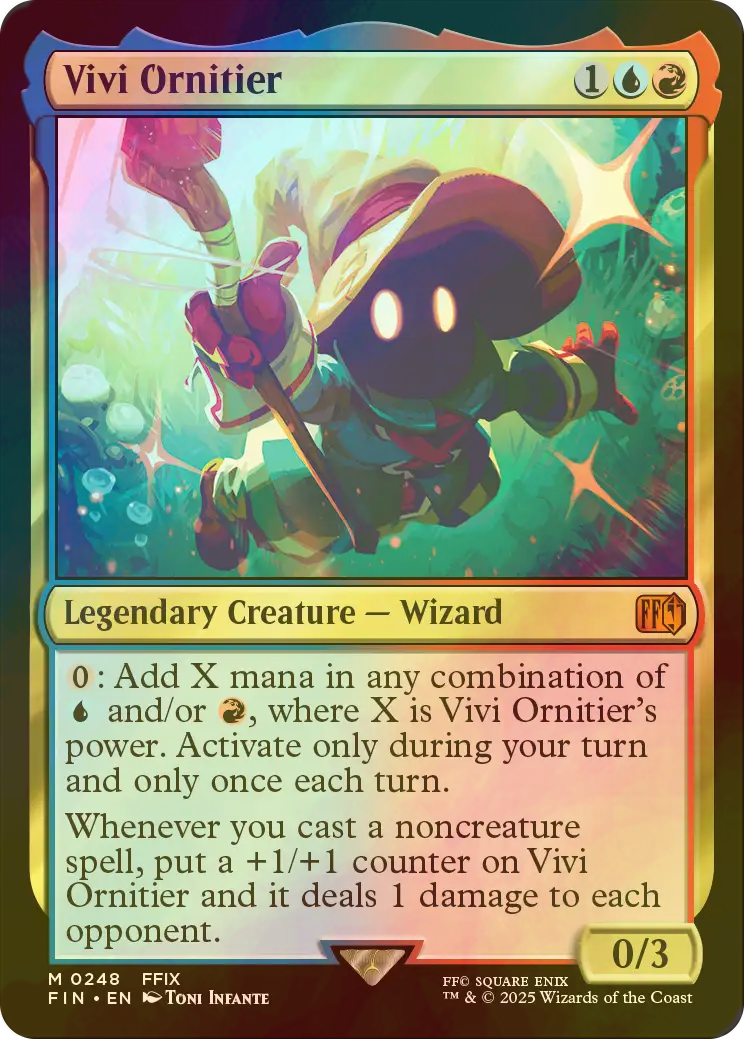 MTG 迷える黒魔道士、ビビ 日本語 迷える黒魔道士、ビビ/Vivi Ornitier