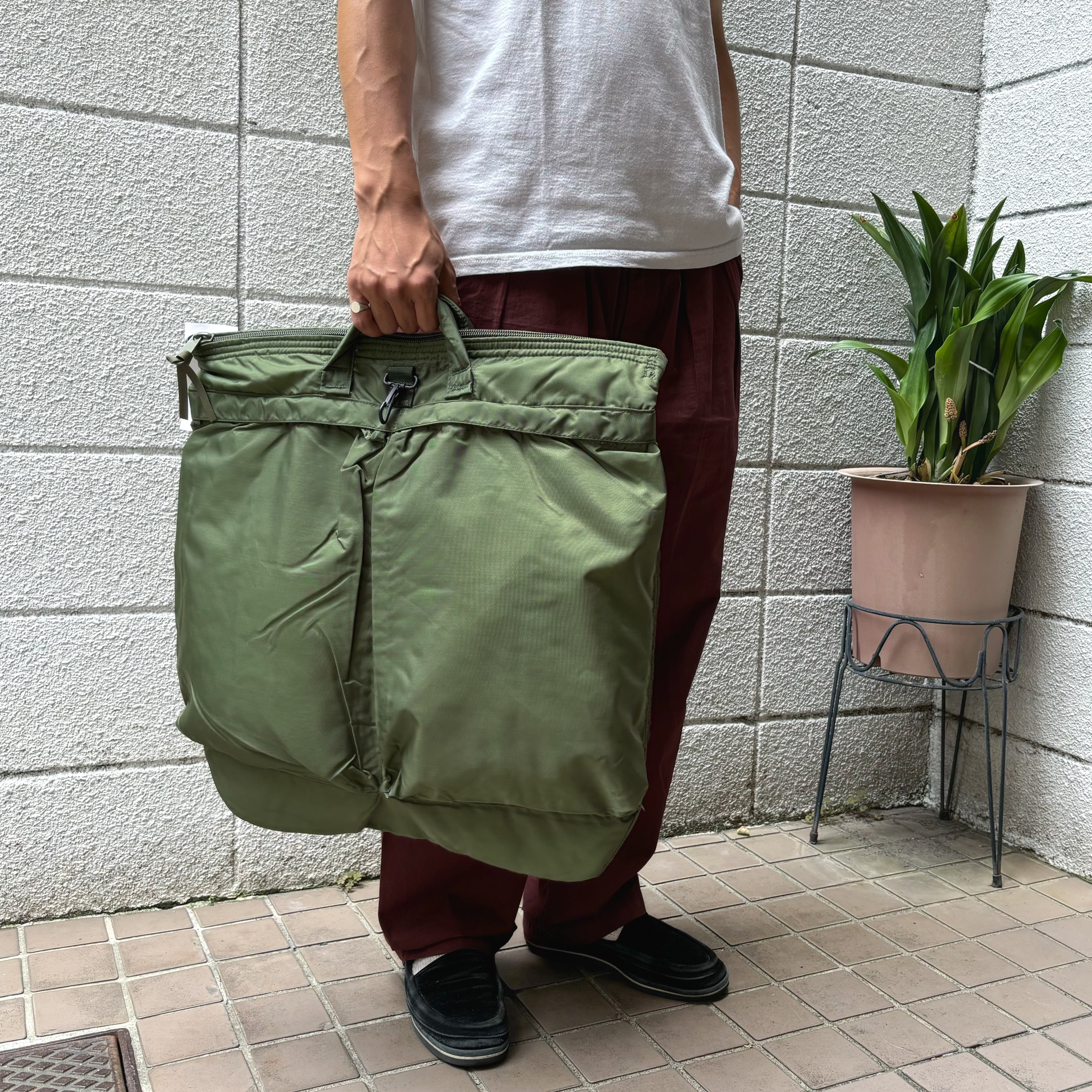 米軍実物 ヘルメットバッグ 1995年 DEADSTOCK 00's US Air Force USAF