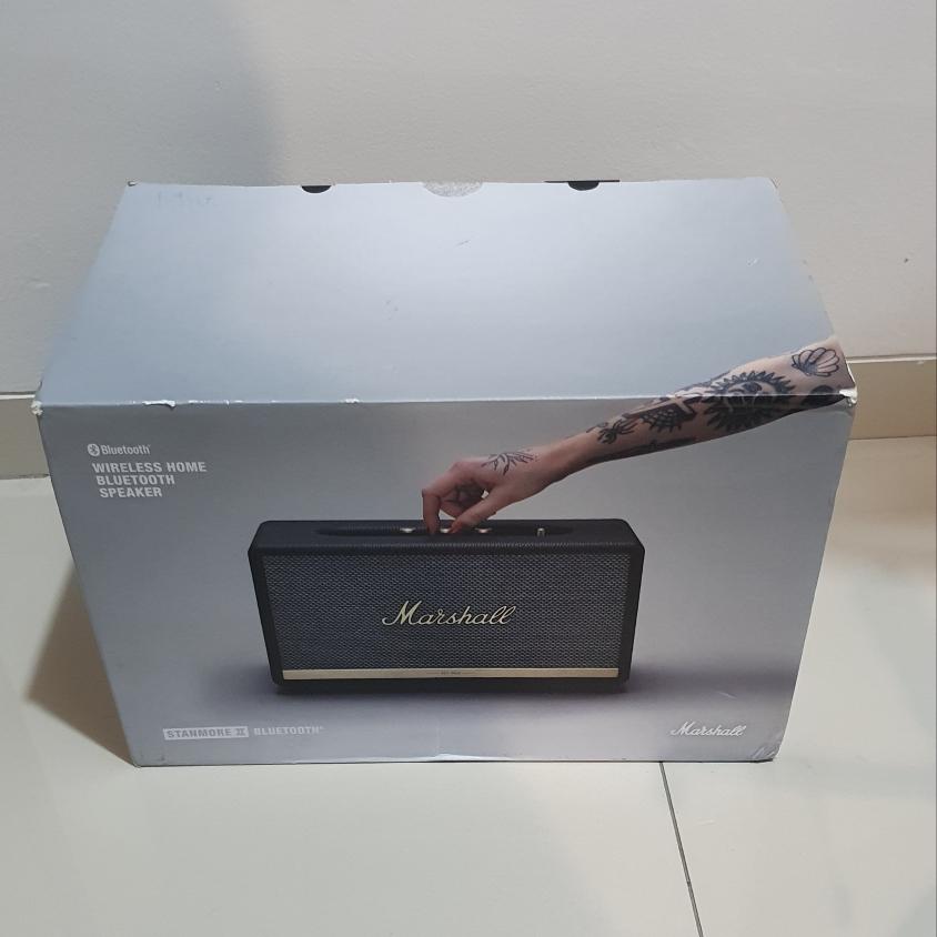 お値下げ MARSHALL スピーカー HEADPHONES STANMORE 2 BLACK