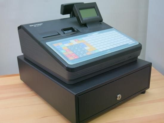 シャープレジスター XE-A417 PC連携売上管理 最上位機種 244400 公式