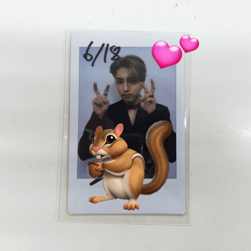 maniac 6/18 代々木 チャンビン サイン チェキ straykids maniac 6/18