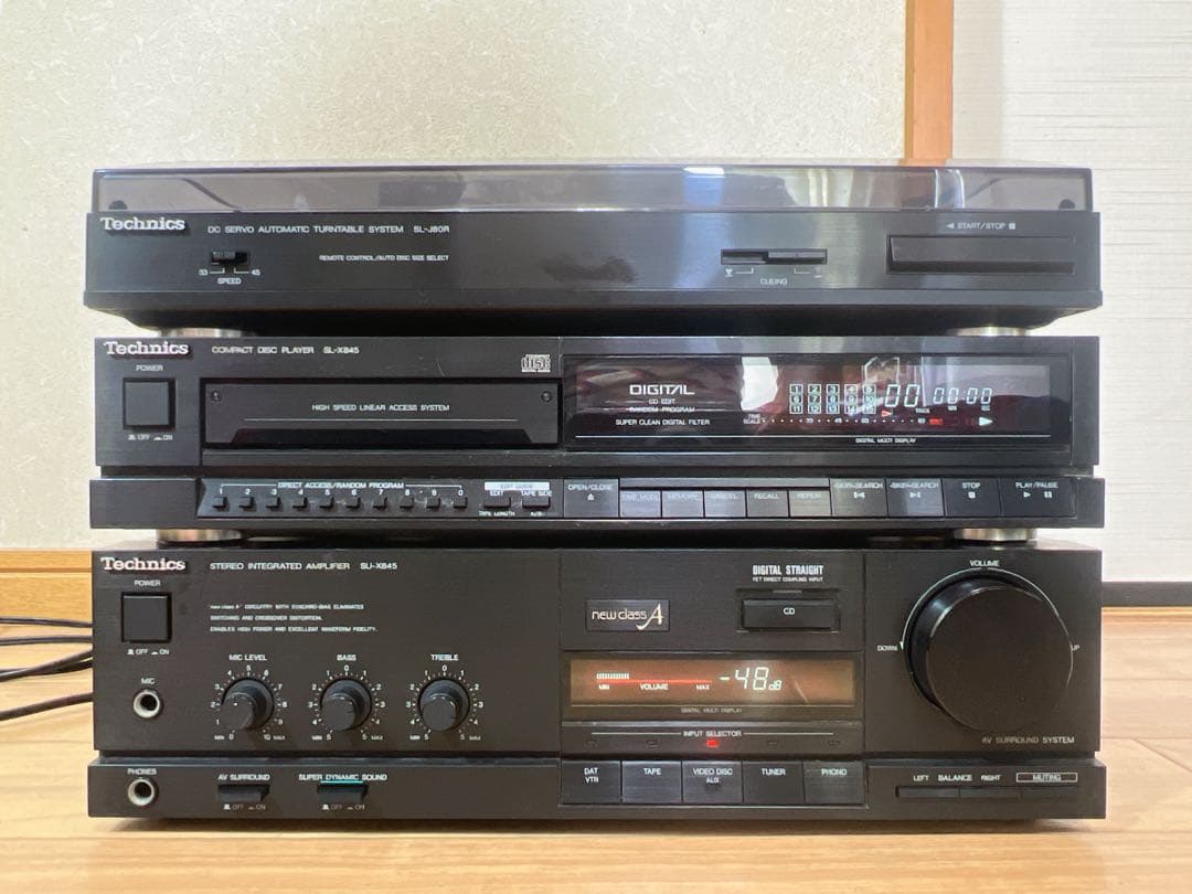 TECHNICS テクニクスコンポーネントCD/レコードデッキジャンク品 TECHNICS テクニクスコンポーネントCD/レコードデッキジャンク品 2025