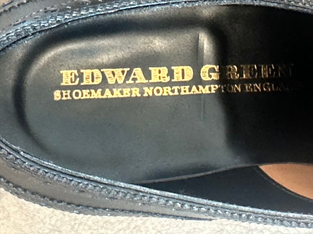 美品 エドワードグリーン カドガン ブラック 6.5 / 7 D 202