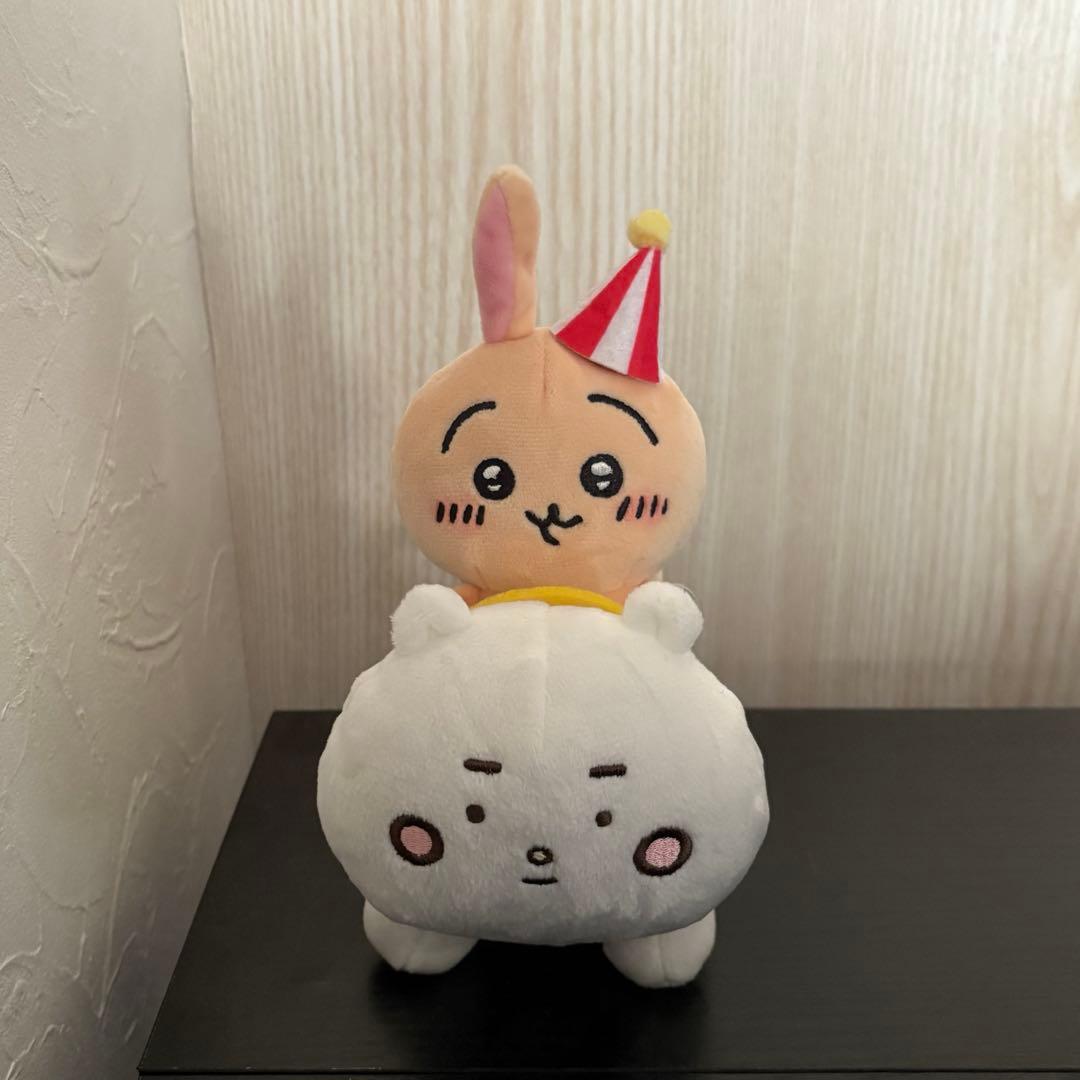 ちいかわ うさぎ ぴーぽぽ ぬいぐるみ - メルカリ