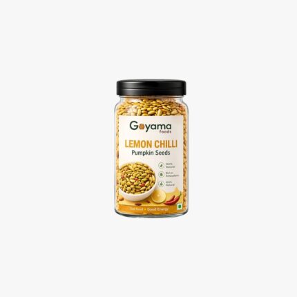 Lemon Chilli Pumpkin Seeds | Roasted & Flavored Seeds | Healthy Snack | Rich in Protein & Fiber | Crunchy & Tangy | No Preservatives 150 GM